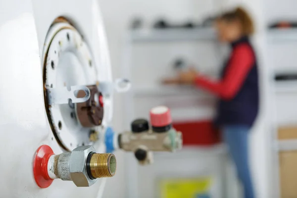 Ketel Voor Elektrische Boiler — Stockfoto