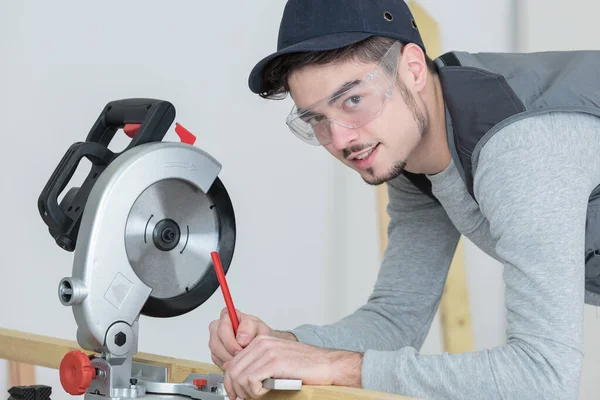 Markering Waar Gesneden Moet Worden — Stockfoto