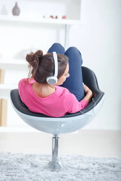 Girl Chair — Stock Photo, Image