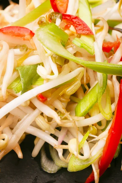 Filiz salatası yakın çekim