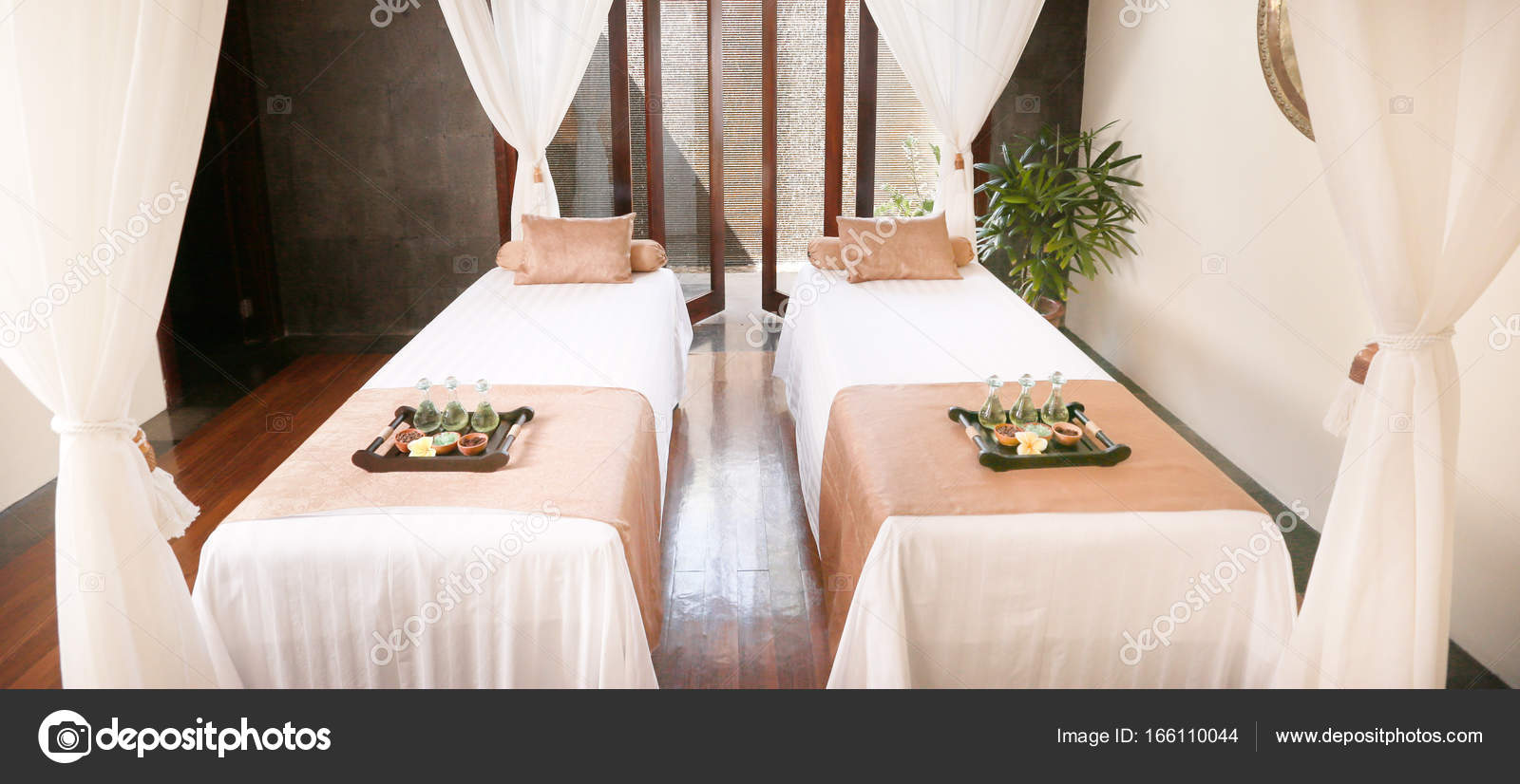 Interior Of Massage Room In Spa Salon Stock Photo C Triocean2011