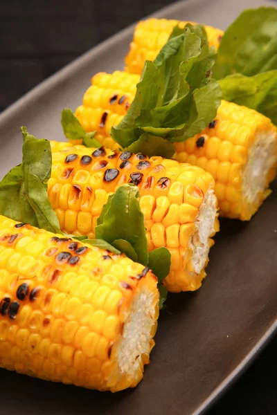 Grilled sweet corn — Stock Photo, Image