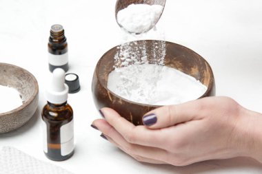 Sıfır atık yapmak, zehirli oda spreyi, Diy kabartma tozu ve gerekli yağ temizleyicisi..