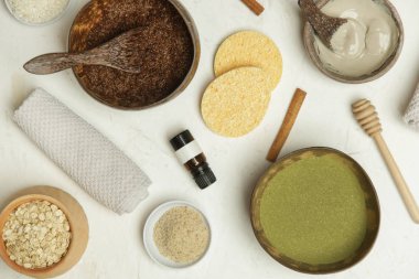 Ev yapımı güzellik ürünleri, organik, zehirsiz, sıfır atık cilt bakımı kozmetik, ev spa konsepti