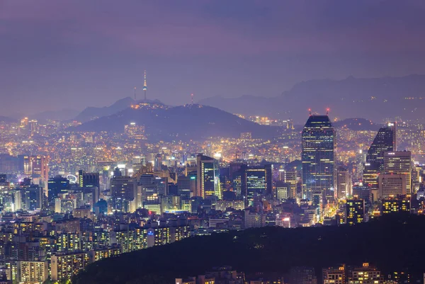 Місто Сеулі, Південна Корея — стокове фото