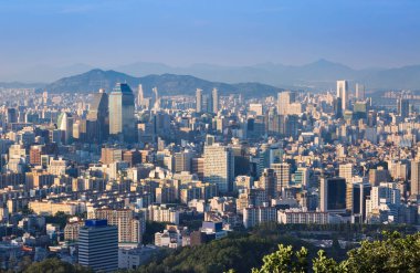 Gökdelen Seoul şehir manzarası, Güney Kore