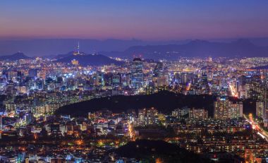 Seoul City, South Korea.