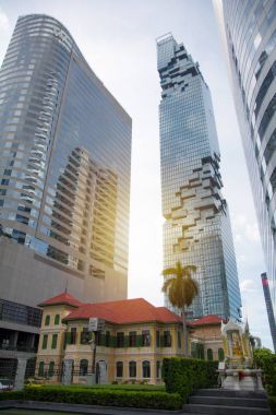 Bangkok, Tayland 12 Ağustos 2017, Ma unrecognizeds kişi