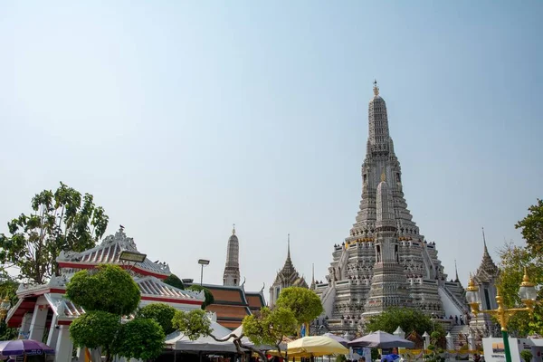 Bangkok Thailand Februar 2020 Thailand Wunderschöne Ikone Verziert Mit Keramik — Stockfoto