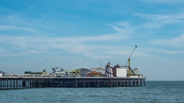 Blick auf den Palastpier in Brighton — Stockfoto