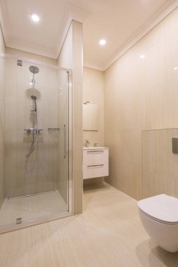 Modern banyonun içi.