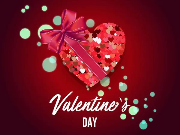 Den Svatého Valentýna Prodej Pozadí Srdce Ořezovou Masku Srdce Vzor — Stockový vektor