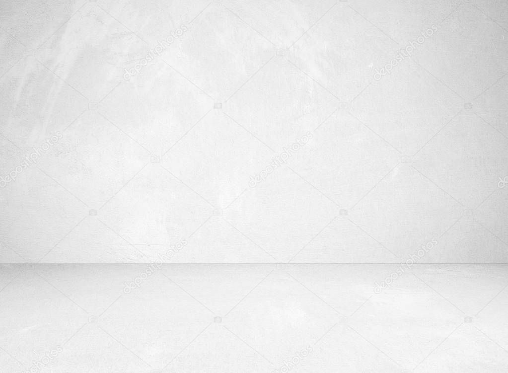 Empty perspective grey cement room background, template, vintage