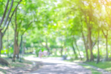 Bulanıklık altın ile park ve bokeh ışık arka plan, doğa, Bahçe