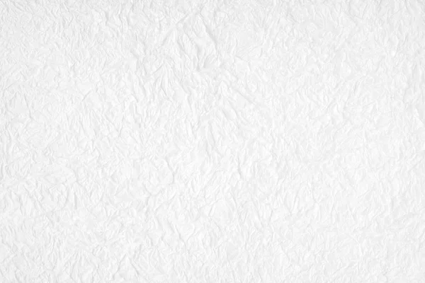 Papier de mûrier blanc froissé fond texturé, détail fermé — Photo
