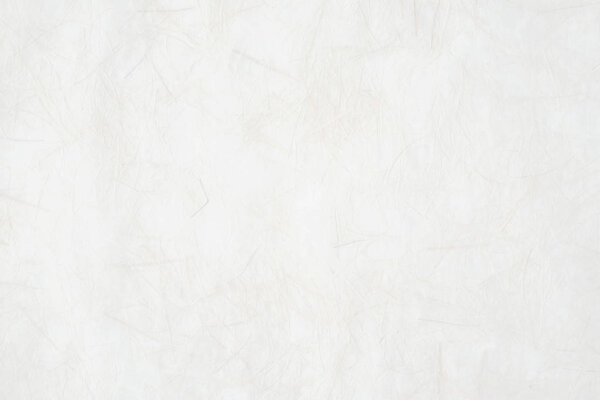 White mullberry paper textured background, detail close-up