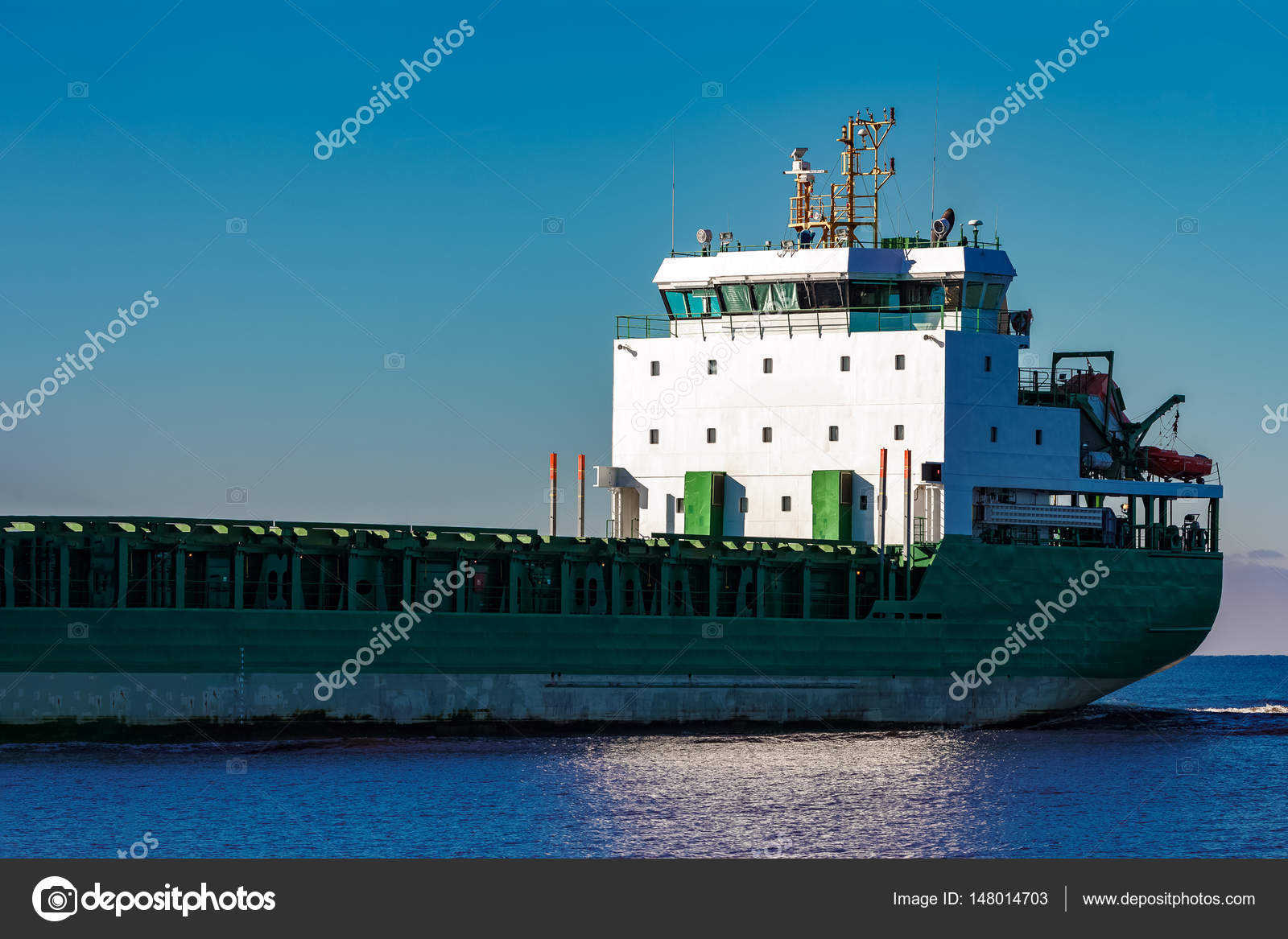Green Cargo Ship S Cabin Stock Photo C Sengnsp 148014703