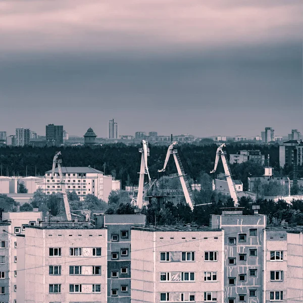 Bostadsområde i Riga — Stockfoto