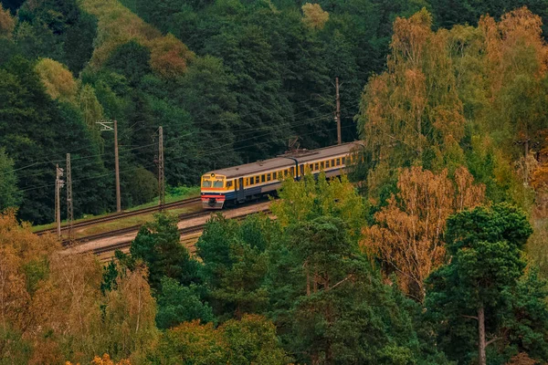 Tren eléctrico de pasajeros — Foto de Stock