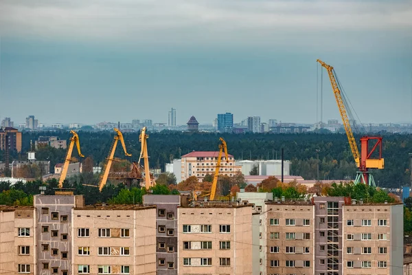 Lakott területen, a rigai — Stock Fotó