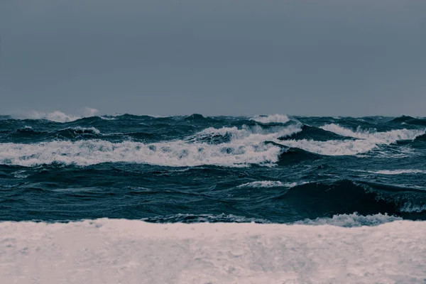 Tempestade no mar — Fotografia de Stock