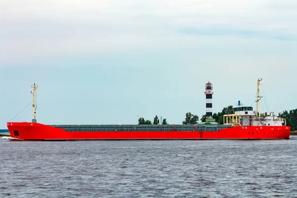 Kapal Orange Bulker — Stok Foto