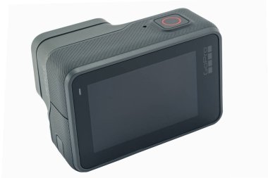 GoPro Hero 6 izole siyah