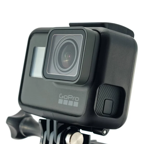 GoPro Hero 6 Black απομονωμένες — Φωτογραφία Αρχείου