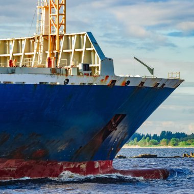 Kargo gemisi devam mavi