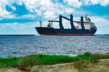 Kargo gemisi devam mavi