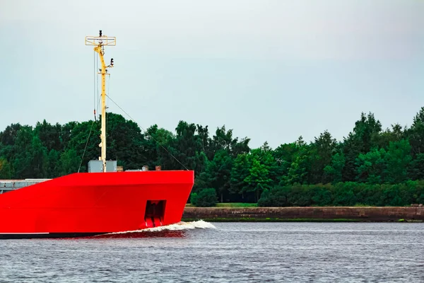 Turuncu bulker gemi — Stok fotoğraf