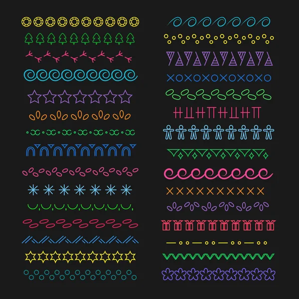 Universelles Element für die Grenze — Stockvektor