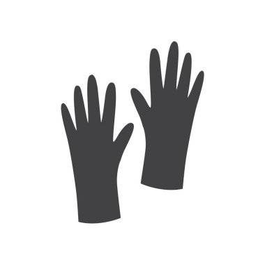 Siyah ve beyaz eldiven işareti