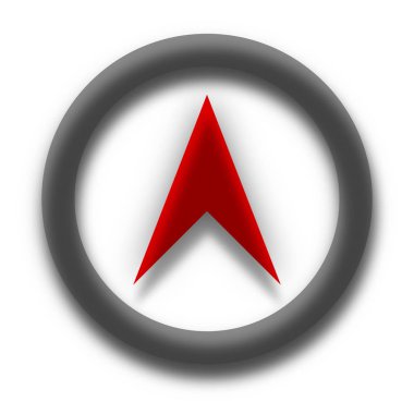 Yer yer simge vektör simgesi