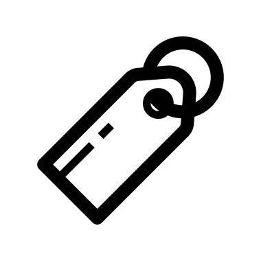 Etiket Simgesi Tasarım Vektörü İllüstrasyonu