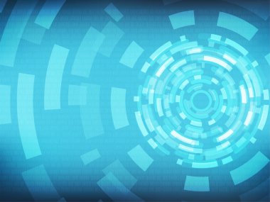 Siber güvenlik kavramı Abtract teknoloji arka planda. Vektör