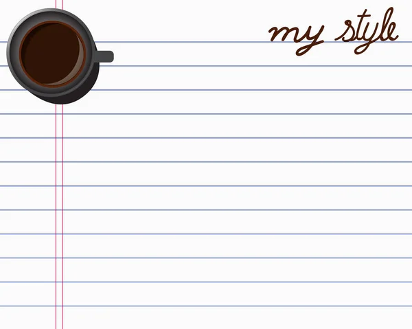 本文说明创意设计为您的横幅，问候的咖啡 — 图库矢量图片