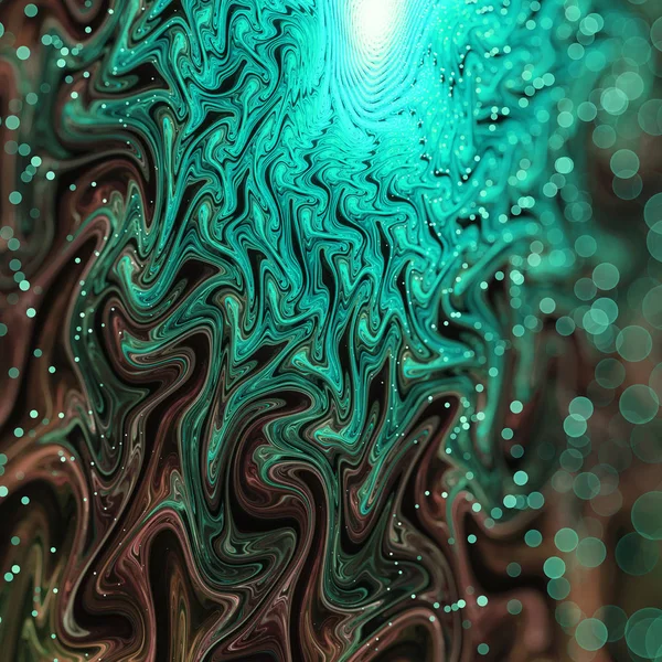 Textura suave fractal giratoria, obra de arte digital para un diseño gráfico creativo — Foto de Stock