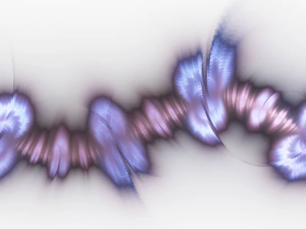 Paars en violet fractale patroon, digitale kunst voor creatieve grafisch ontwerp — Stockfoto