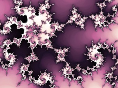Pembe fraktal girdap doku, yaratıcı grafik tasarım için dijital sanat