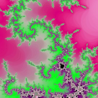 renkli fraktal girdap deseni, yaratıcı grafik tasarım için dijital sanat