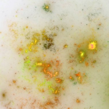 Soyut fraktal Bulutsusu, yaratıcı grafik tasarım için dijital sanat