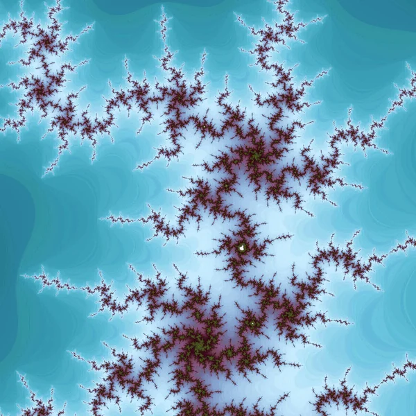 Soyut fraktal spiraller, yaratıcı grafik tasarım için dijital sanat