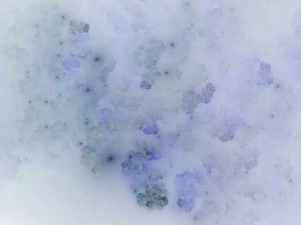 Ανοιχτό μπλε fractal σύννεφα, ψηφιακό έργο τέχνης για δημιουργικό γραφικό σχεδιασμό — Φωτογραφία Αρχείου