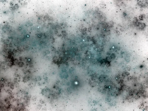 Galáxia fractal abstrata, obra de arte digital para design gráfico criativo — Fotografia de Stock