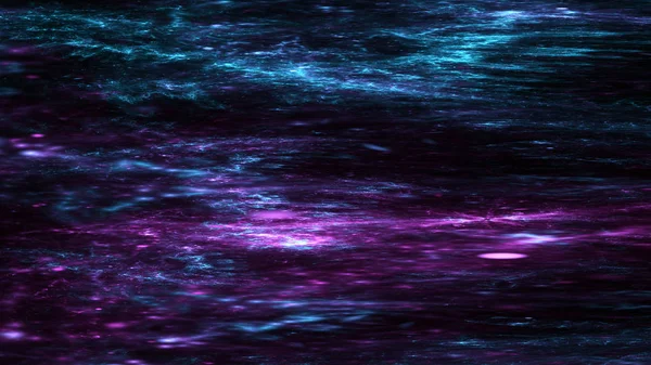 Σκούρο αφηρημένο μπλε ορίζοντα ωκεανού, ψηφιακό έργο τέχνης για δημιουργικό γραφικό σχεδιασμό — Φωτογραφία Αρχείου