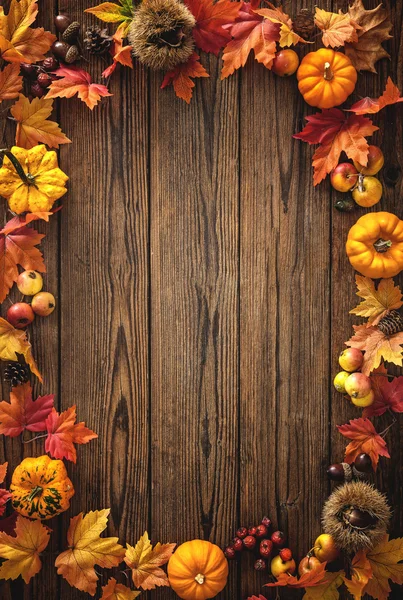 Díkůvzdání podzimní pozadí — Stock fotografie