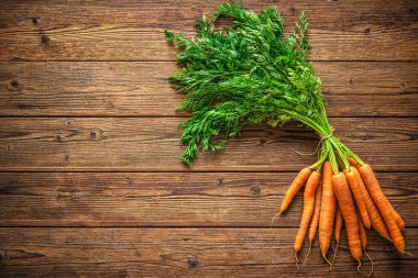 taze havuç demet odun