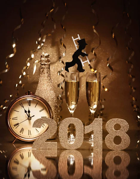 New Years Eve celebration — Stock Photo, Image