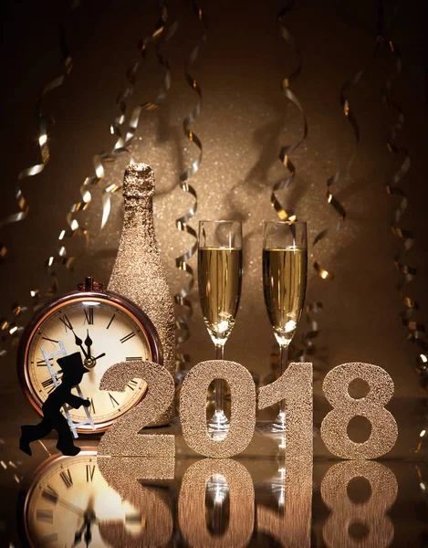 New Years Eve celebration — Stock Photo, Image